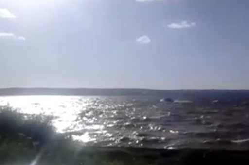 Крушение катера под Волгоградом попало на видео