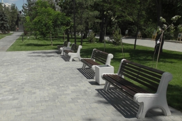 Еще один участок верхней террасы Центральной набережной обновят в Волгограде