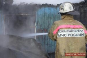 34-летний волгоградец пострадал на пожаре в собственном доме