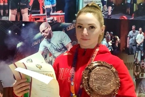 Волгоградские силачки завоевали пять медалей в Туле