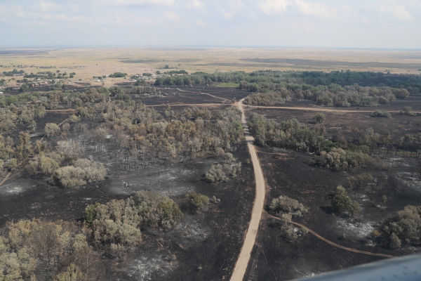 Самое масштабное возгорание глазами пожарного