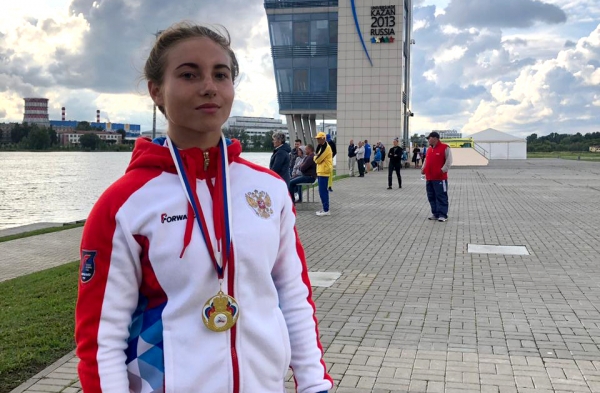 17-летняя волгоградка завоевала два золота первенства России по гребле