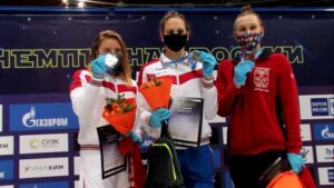 Яна Курцева завоевала вторую медаль на чемпионате страны по плаванию