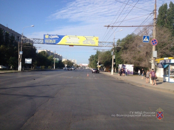 В Волгограде на переходе задавили 76-летнюю женщину