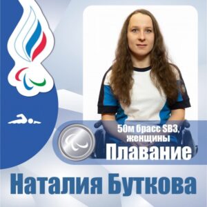Волгоградская пловчиха взяло серебро на Паралимпиаде