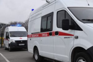 Волгоградцы удивились, увидев колонну машин скорой помощи