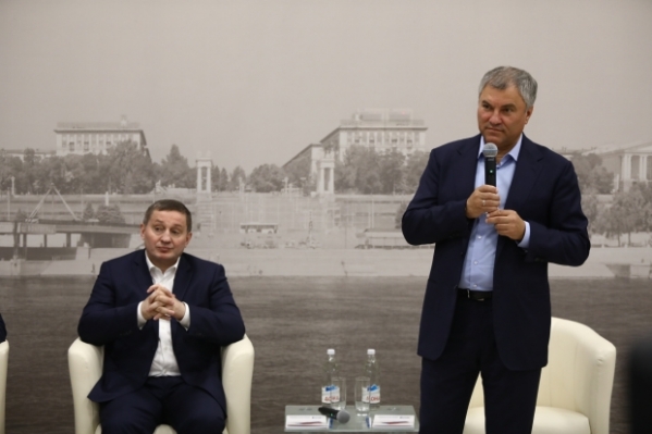 Вячеслав Володин проводит встречу с волгоградскими общественниками