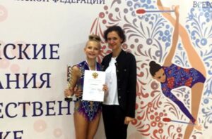 Юная волгоградская гимнастка поднялась на пьедестал в Сочи