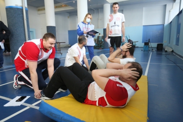 Жители Волгограда сдают комплекс ГТО