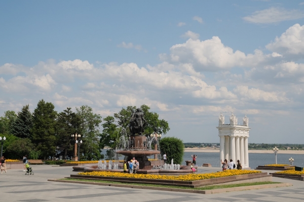 В День города центр Волгограда стал пешеходной зоной