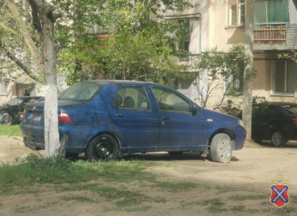 В Волгограде полиция задержала угонщика иномарки